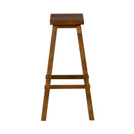 Liberty Furniture Industries - Creations 30 Inch Sawhorse Stool - Tobacco (RTA) in Various - Brown