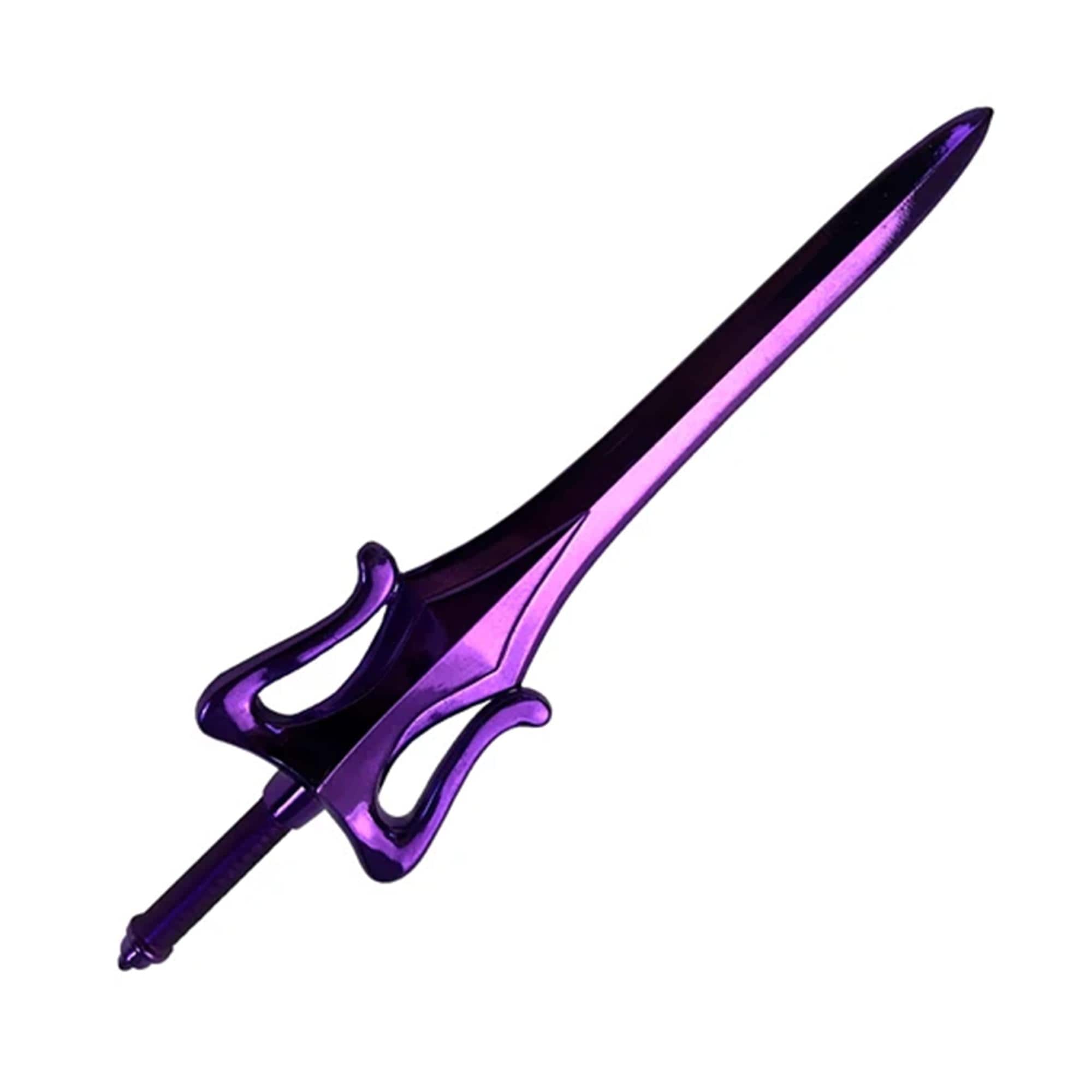 Factory Entertainment - Masters of the Universe Skeletor Sword Scaled 8 Inch Prop Replica - Purple