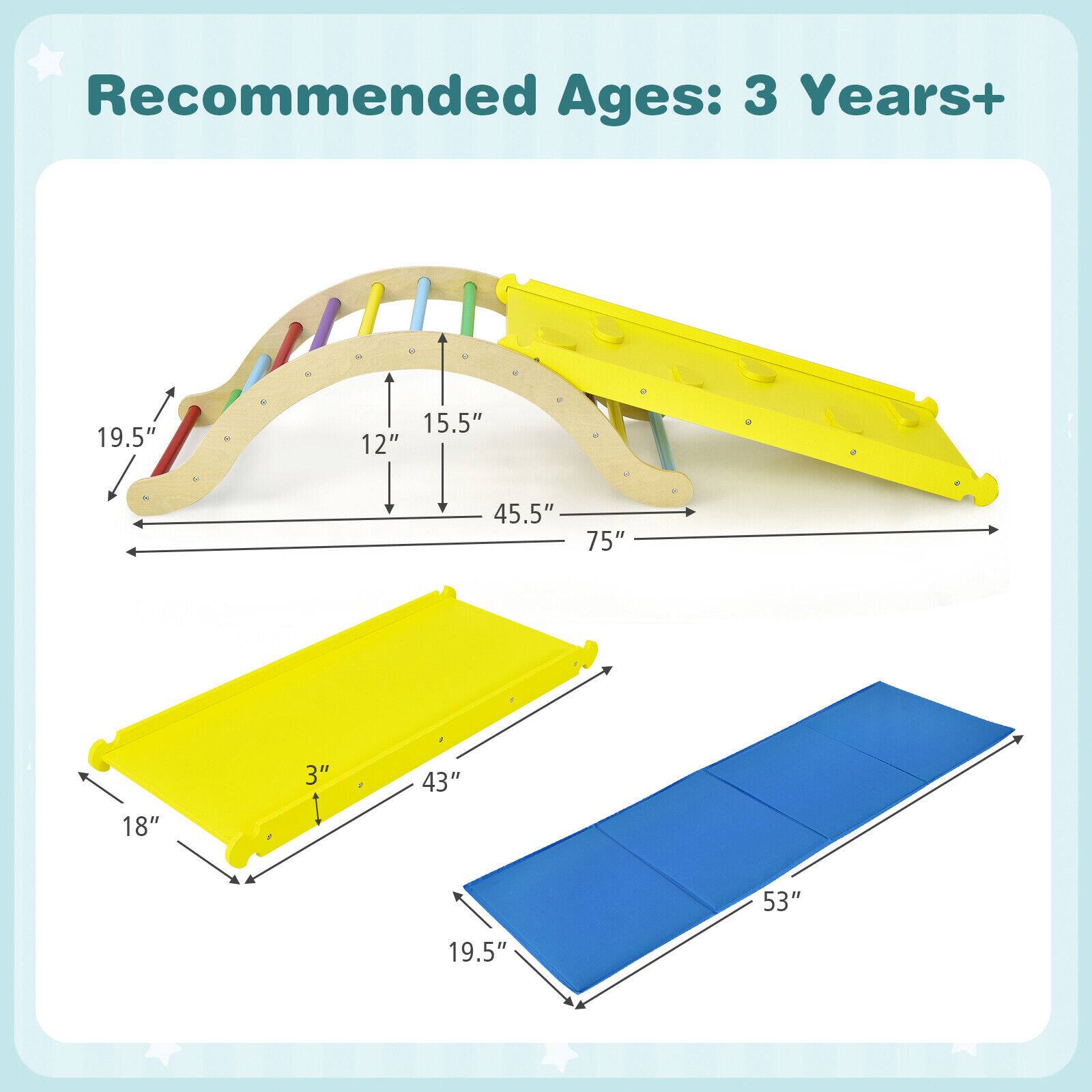 Recommended Ages: 3 Years+
19.5"
15.5"
12"
45.5"
75"
18"
3"
43"
53"