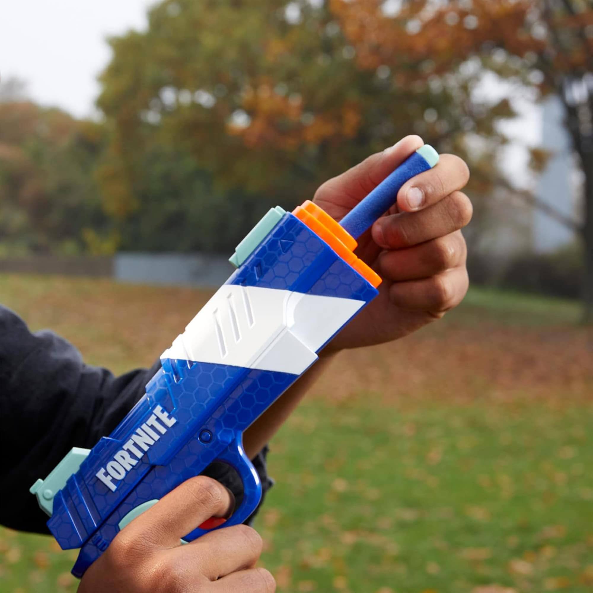 Alt View 10. Hasbro - Fortnite Nerf Dart Blaster Set | LP & Flint Knock - Multi-Colored.