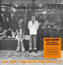 Ian Dury - New Boots & Panties - Black Vinyl - VINYL LP