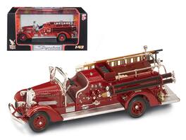 1938 Ahrens Fox VC Fire Engine 1/43 Diecast Model by Road Signature - Red