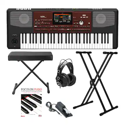 KORG Pa700
FOCUS ON PIANO
A Concise Approach to Learning and Playing
LISTENING • THINKING • PLAYING • UNDERSTANDING