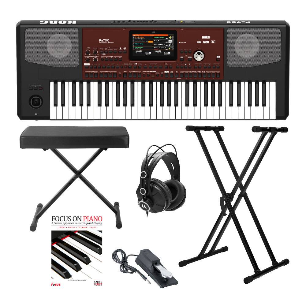 KORG Pa700  
FOCUS ON PIANO  
A Concise Approach to Learning and Playing  
LISTENING • THINKING • PLAYING • UNDERSTANDING