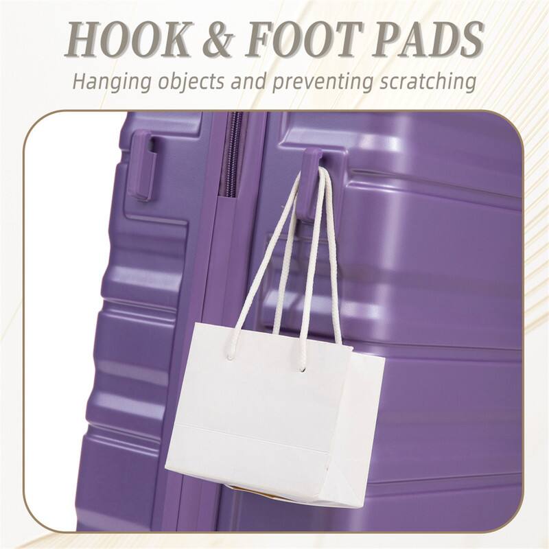 HOOK & FOOT PADS  
Hanging objects and preventing scratching