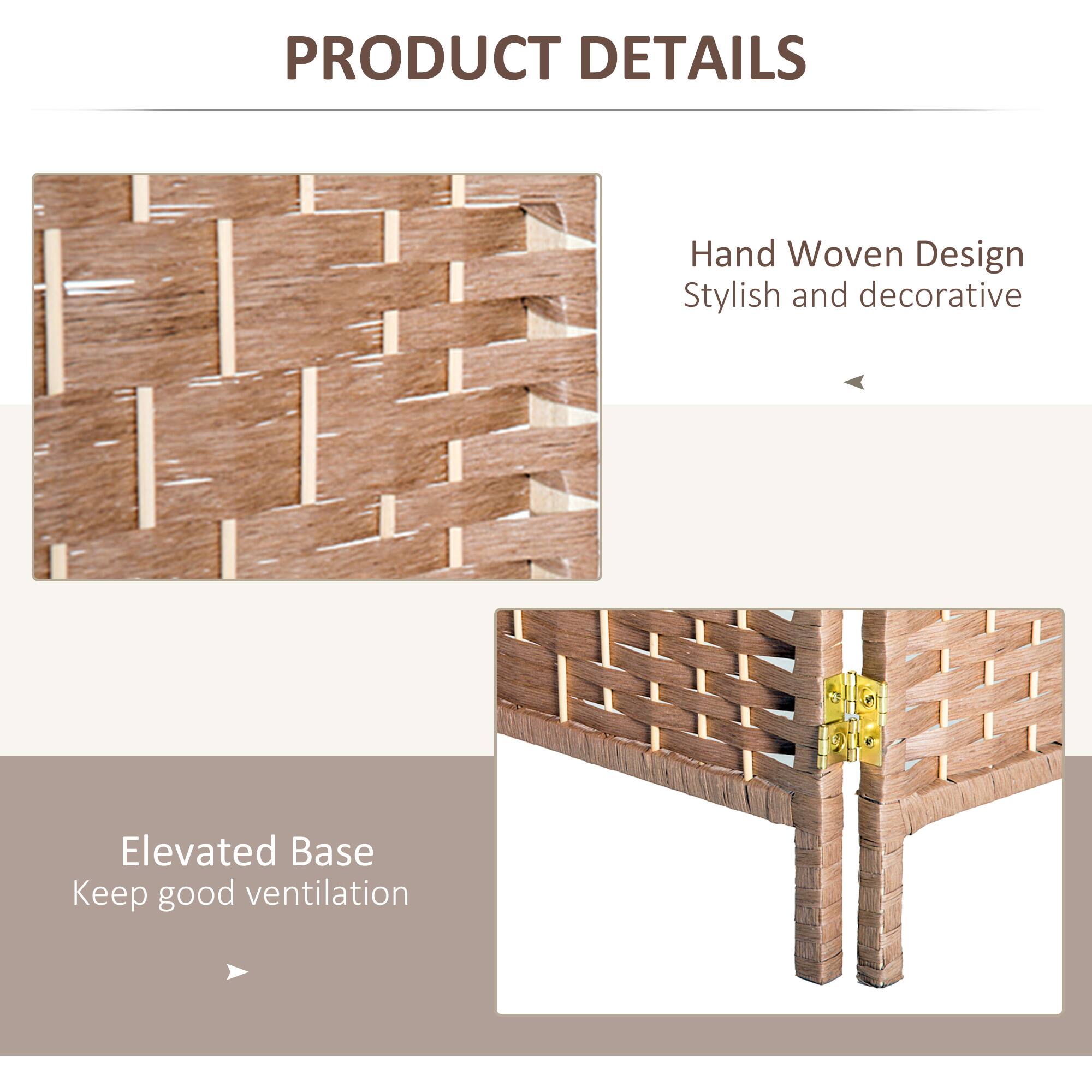 PRODUCT DETAILS

- Hand Woven Design
  - Stylish and decorative

- Elevated Base
  - Keep good ventilation