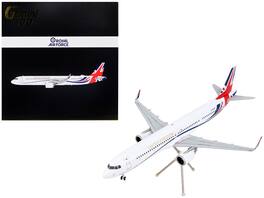 GeminiJets - Airbus A321neo Commercial Aircraft British Royal Air Force Gemini 200 1/200 - White with UK Flag Graphics