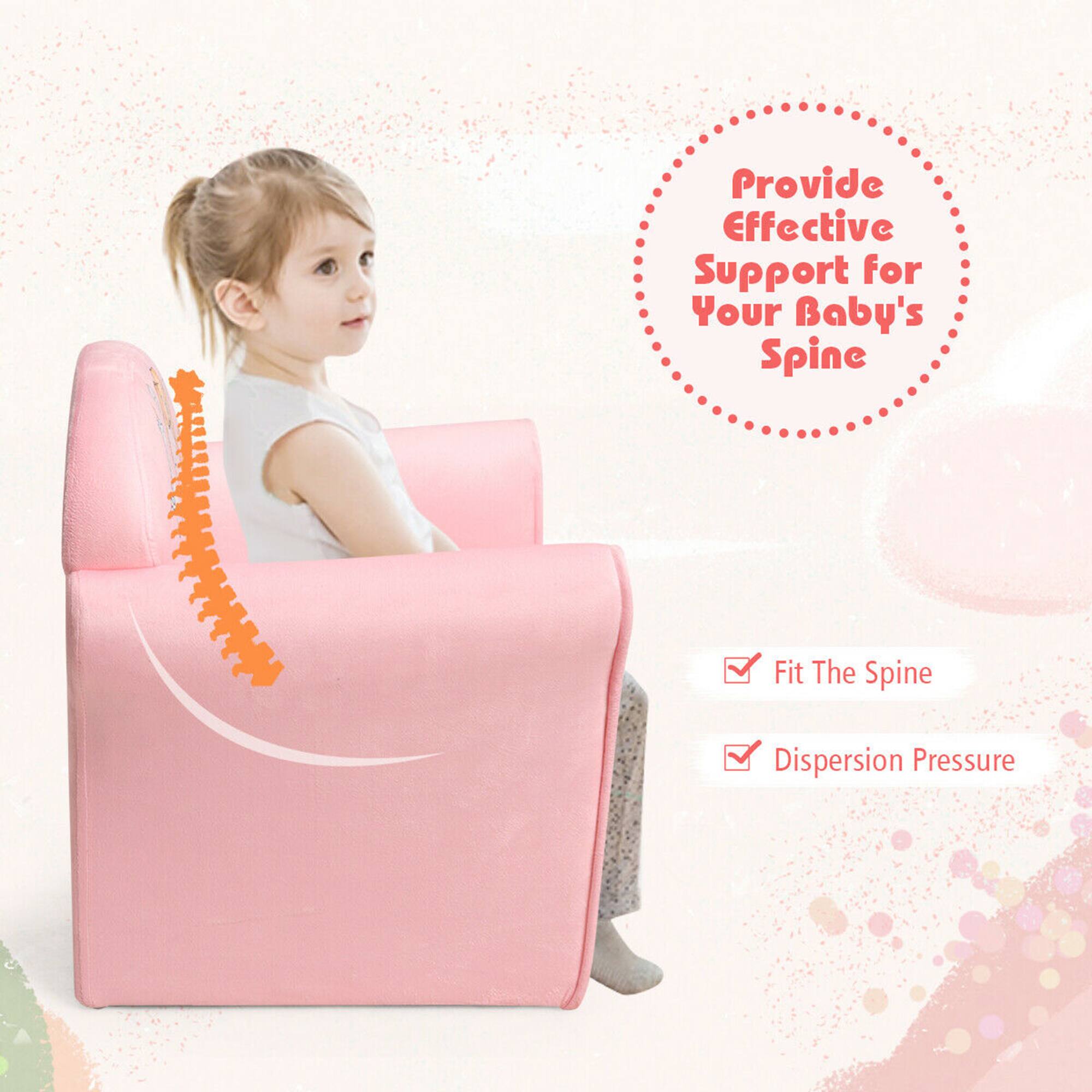 Provide Effective Support for Your Baby's Spine

- Fit The Spine
- Dispersion Pressure