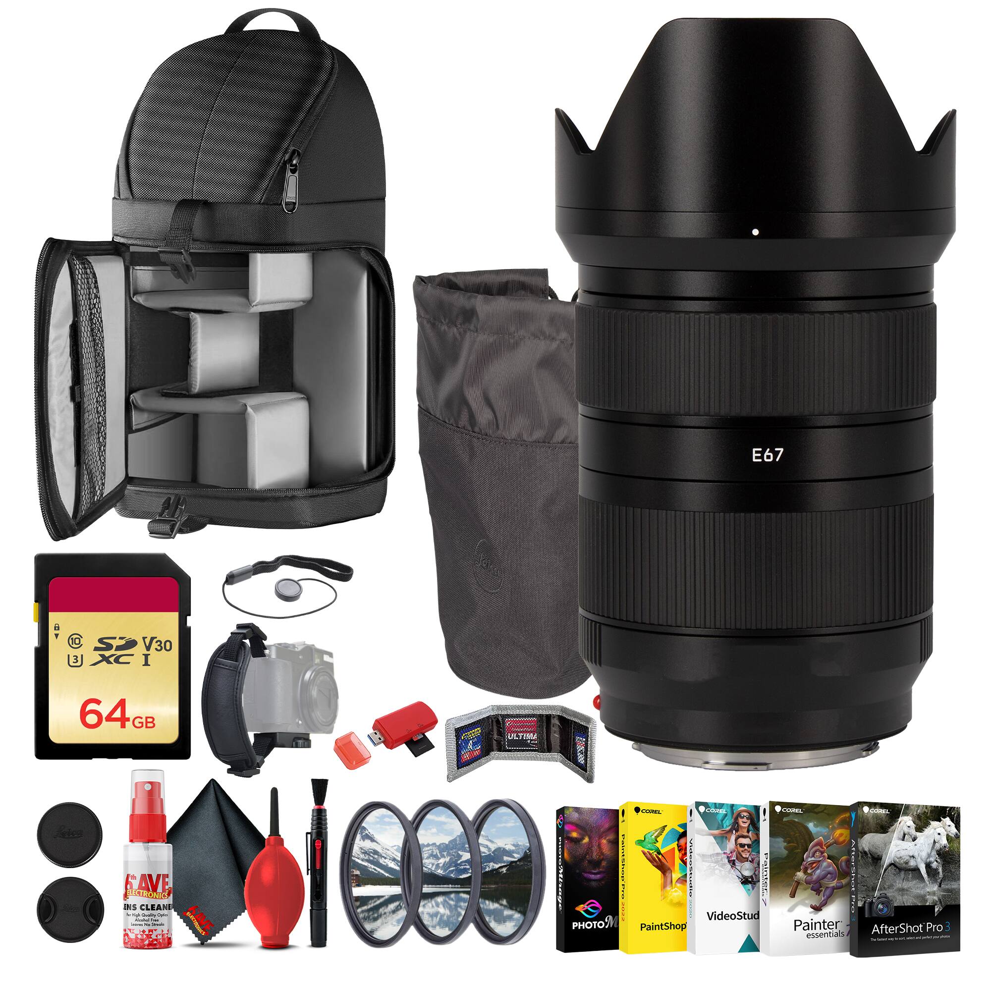 E67 a 0 S> V30 1 XC I 64GB GB I il N i ULTISM 1 30 Acies AVE Nd as CLEANE - - - I SAVE P  Adn wwing | ! | PARE : VideoStud PHOTO) PaintShop VAAREL  TRPi188821 : Painter AfterShot Pro PIo essentials