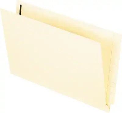 Front. Pendaflex - Manila End Tab Expansion Folders With Fasteners, Legal Size, Manila, 50/Box - Manila.