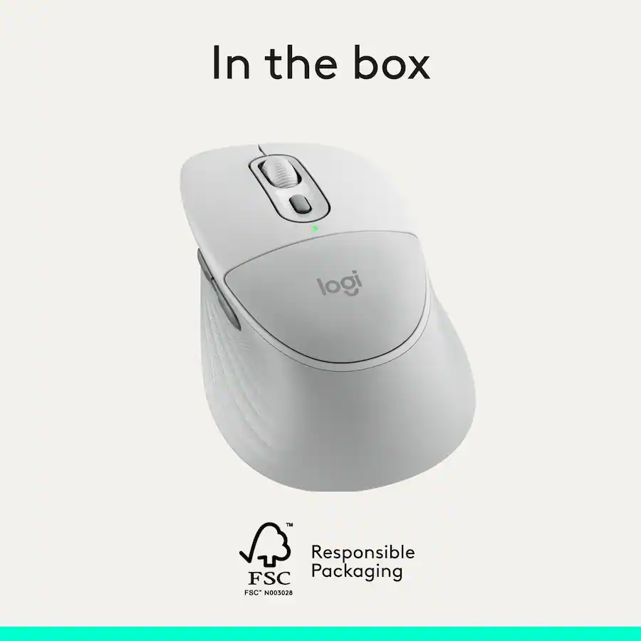 Logitech 388 Logitech Signature Comfort Plus M850 L Wireless Bluetooth Mouse with ...