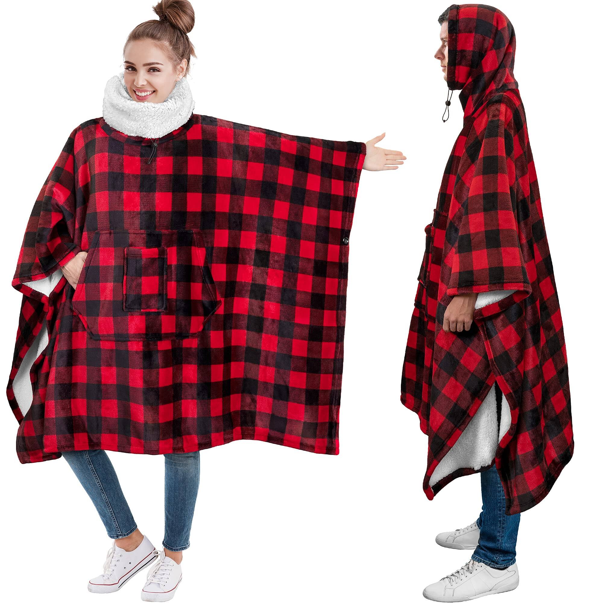 Checker Red-Fleece