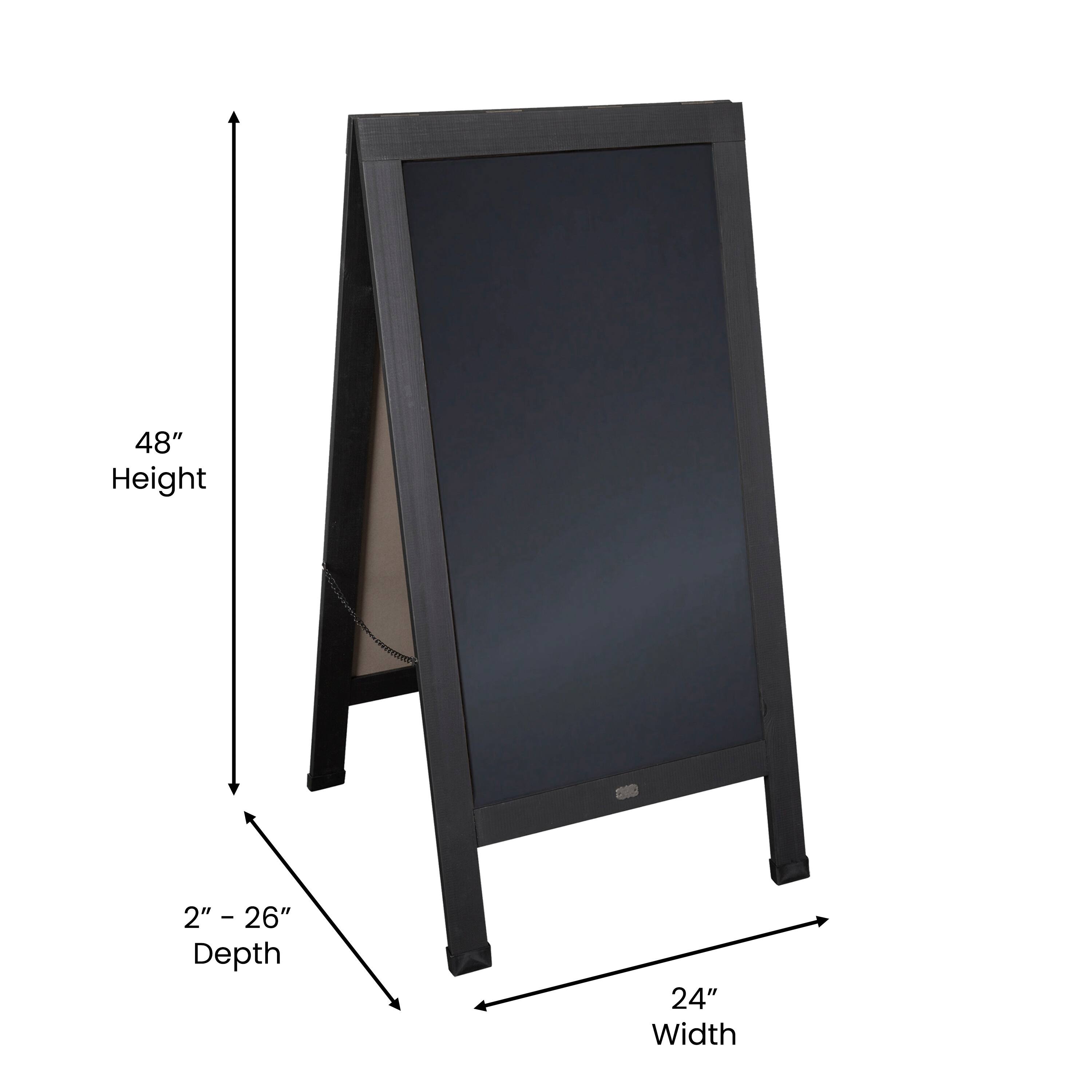 48" Height  
2" - 26" Depth  
24" Width