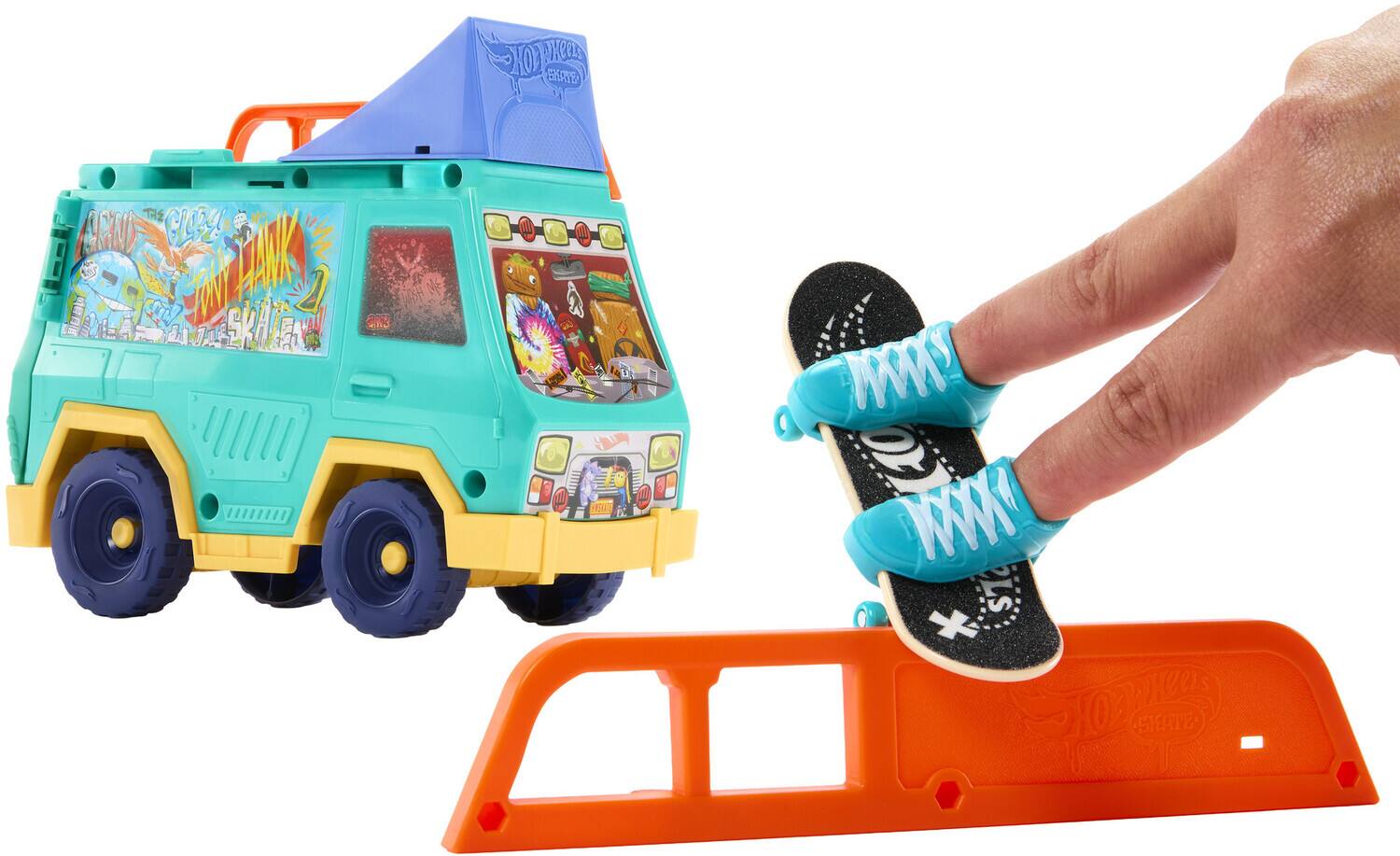 Mattel Hot Wheels Skate Tony Hawk Skate Van Playset
