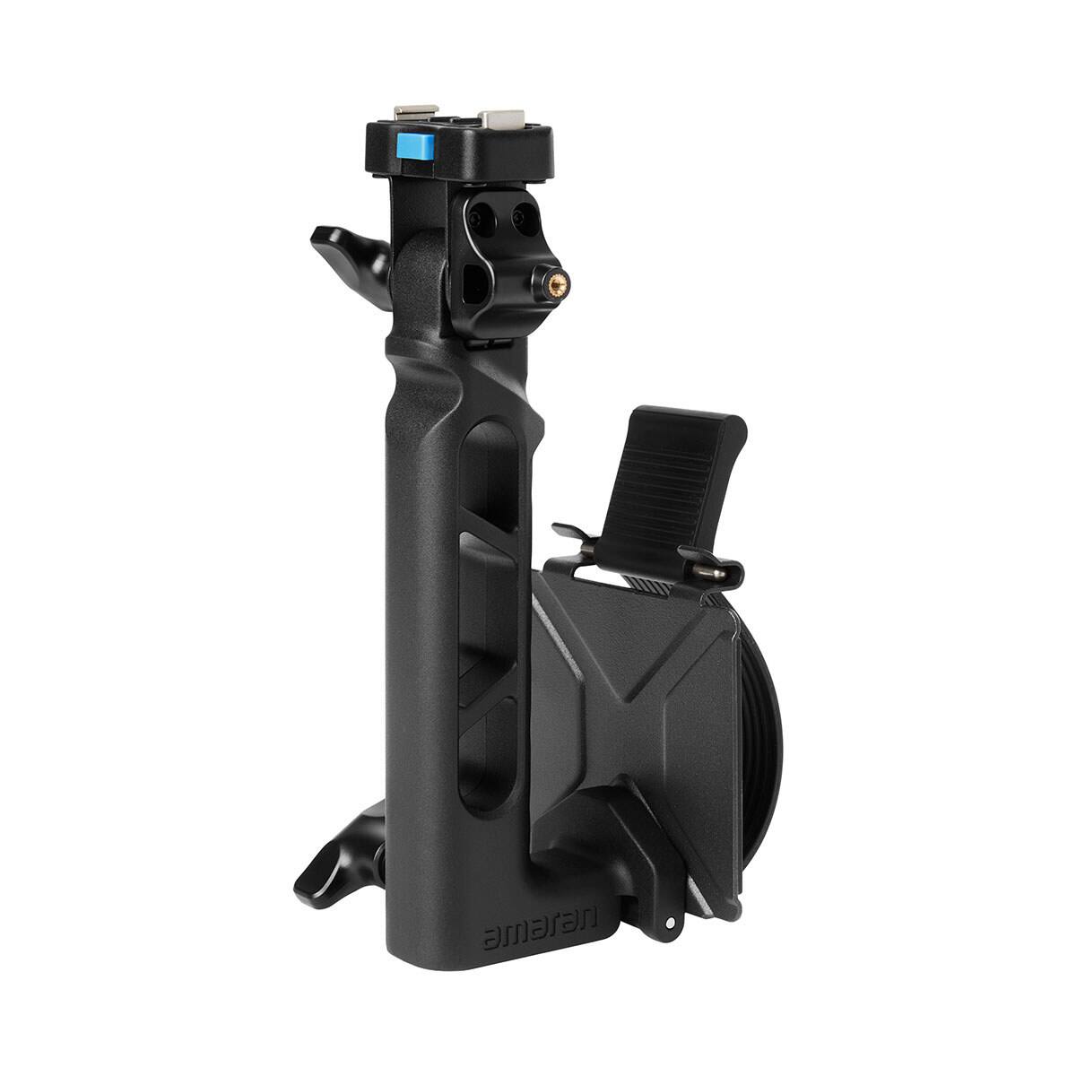 Alt View 6. Amaran - amaran Ray 120c 120W RGB Full-Color Point-Source COB LED Video Light.