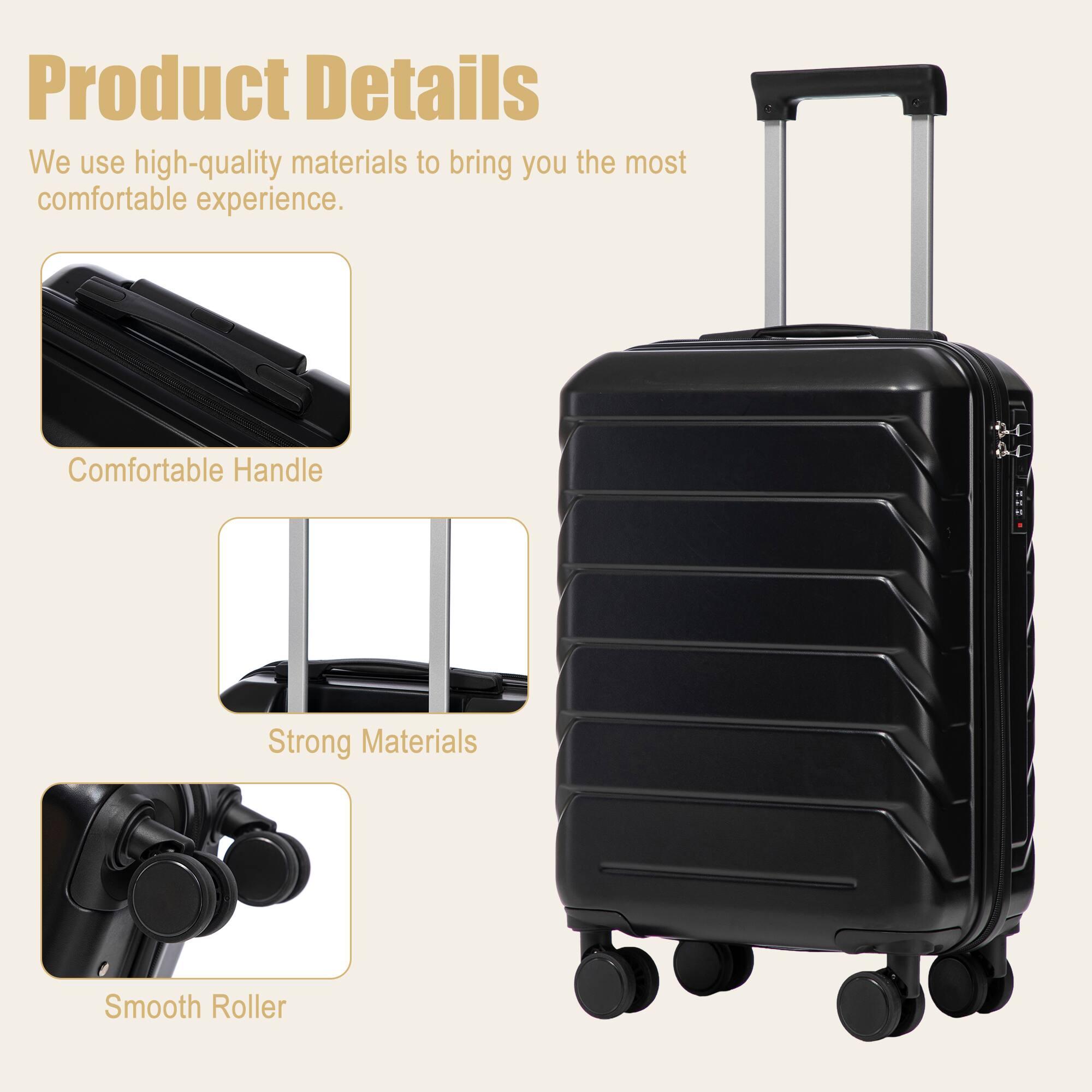Product Details  
We use high-quality materials to bring you the most comfortable experience.  

- Comfortable Handle  
- Strong Materials  
- Smooth Roller