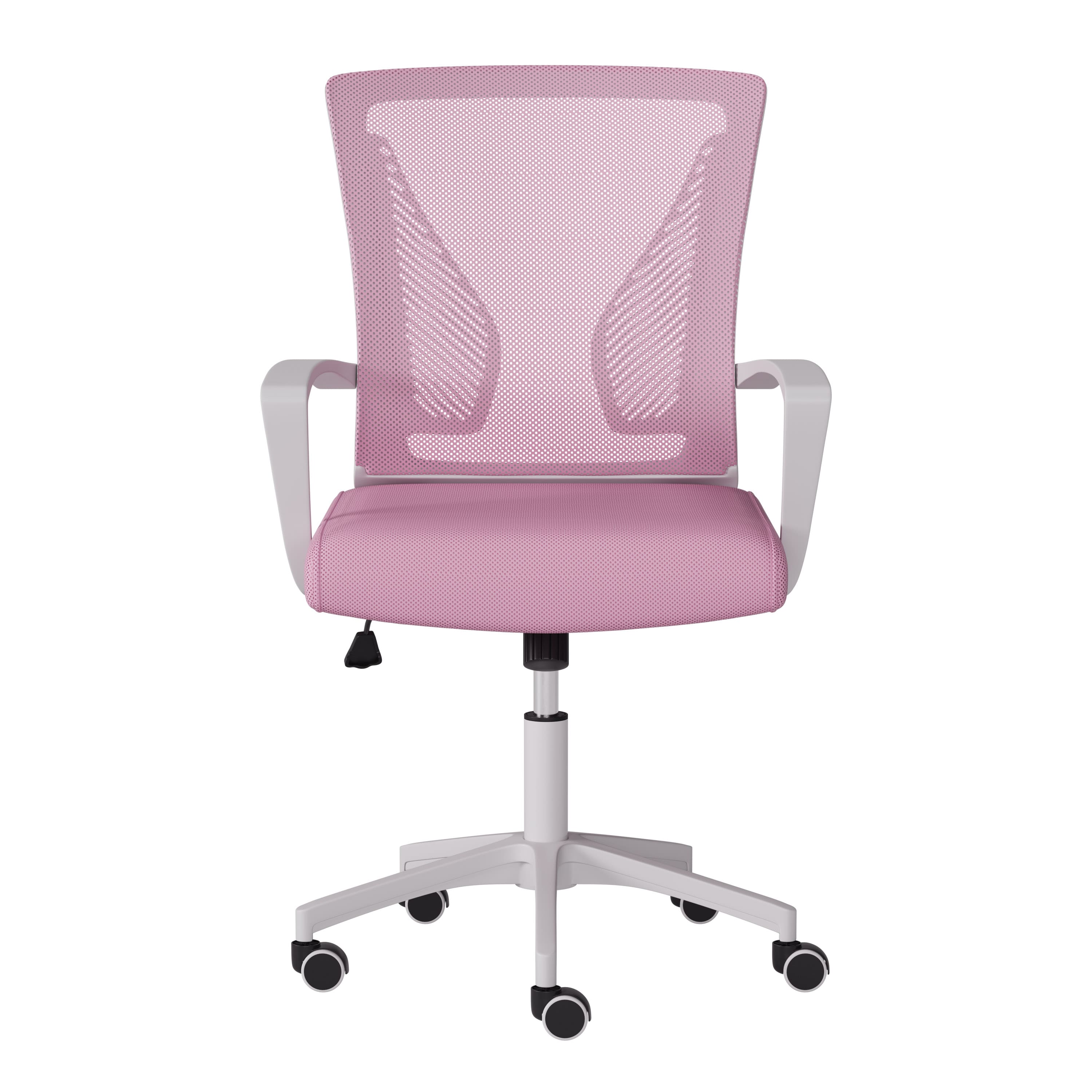 Front. CorLiving - Workspace Mesh Back Office Chair - Pink.