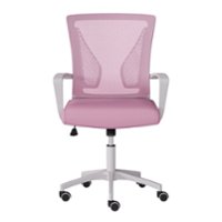CorLiving Workspace Mesh Back Office Chair - Pink - Front_Zoom