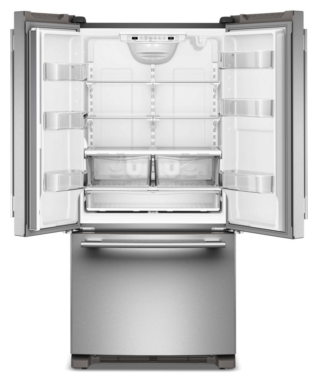Alt View 1. KitchenAid - 22 Cu. Ft.  French Door Refrigerator with Internal Water Dispenser - PrintShield Stainless.