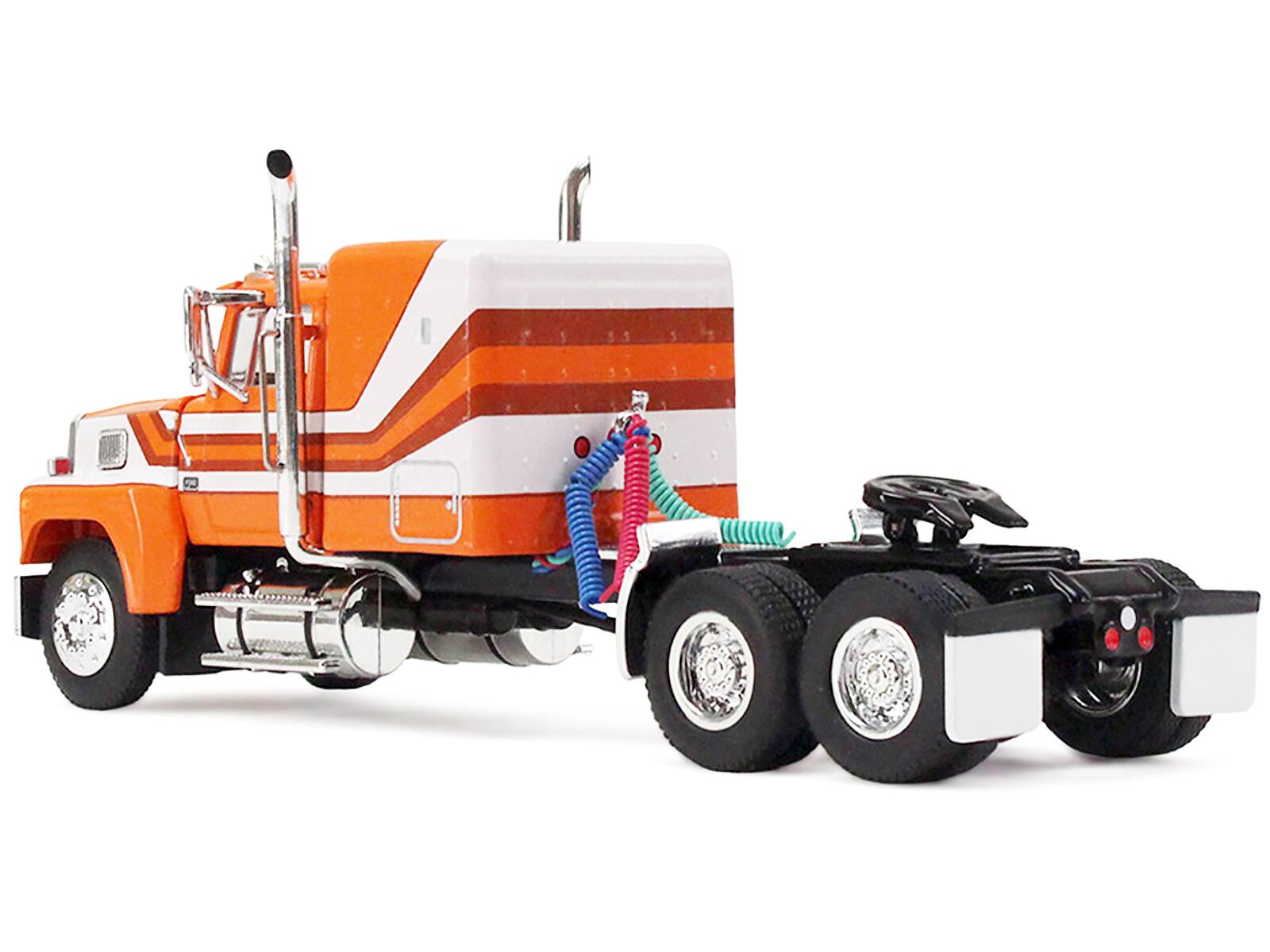 Alt View 7. First Gear - Ford LTL 9000 Trio Set (Two Day Cabs and One 60" Flat Top Sleeper) 1/64 Die Cast Models by DCP/First Gear.