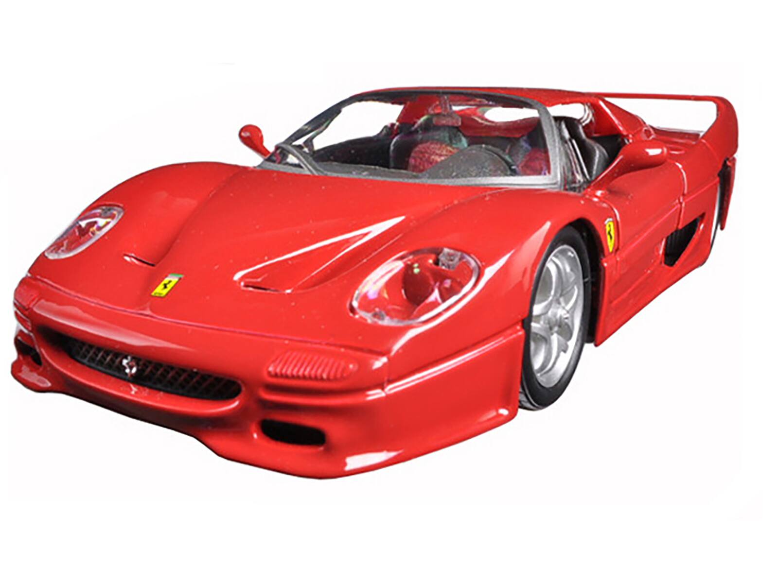 Angle. Bburago - Ferrari F50 Red 1/24 Diecast Model Car by Bburago - Red.