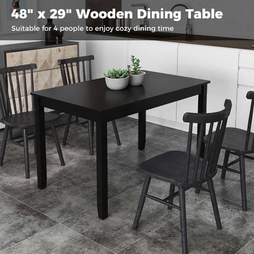 48" x 29" Wooden Dining Table  
Suitable for 4 people to enjoy cozy dining time