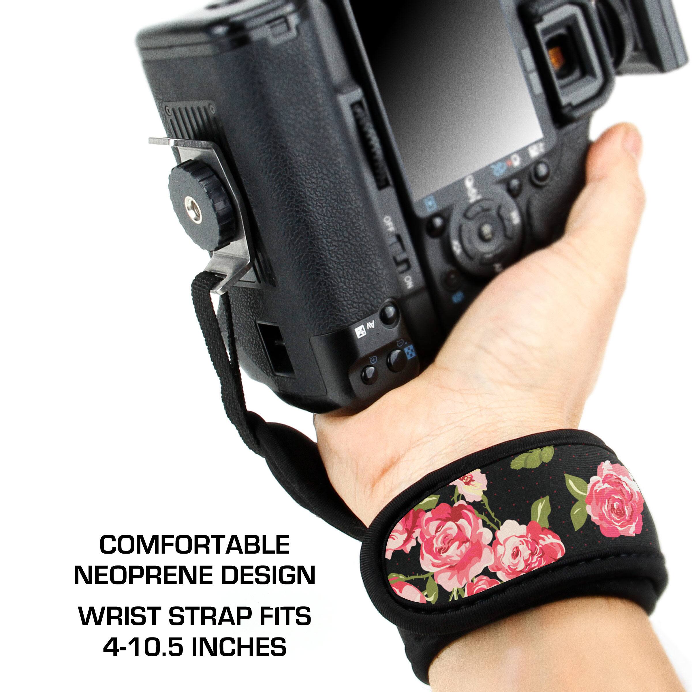COMFORTABLE NEOPRENE DESIGN WRIST STRAP FITS 4-10.5 INCHES
