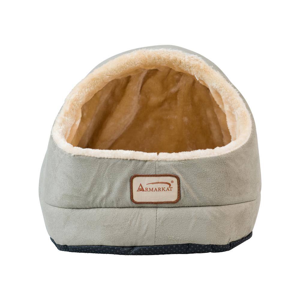 Alt View 5. Armarkat - Cat Bed Sage Green - Beige.