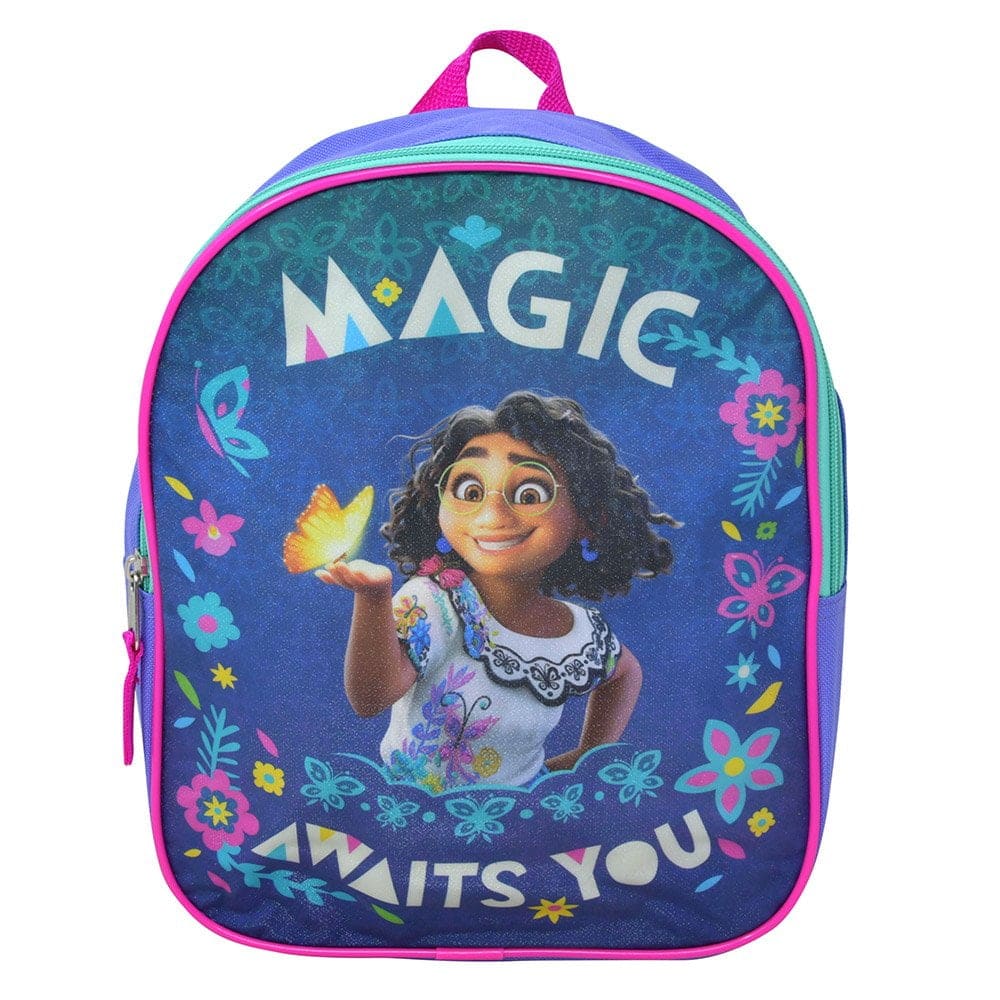 Disney - Disney's Encanto Marabel Mini Purple and Blue School Backpack 11" for Kids - Multicolored