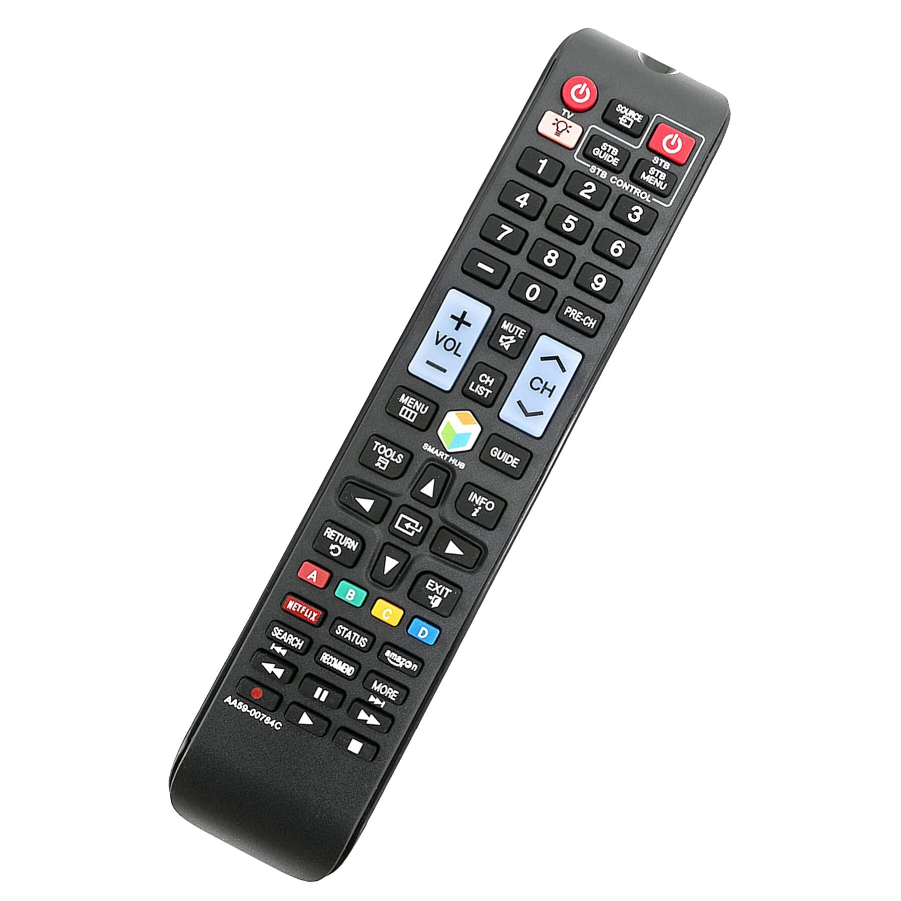ALLIMITY - AA59-00784C Replaced Remote fit for Samsung TV UN40F5500 UN40F5500AF UN40F6300AF UN46F6300 UN50F5500 UN50F6300 - Black
