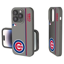 Keyscaper - MLB - Chicago Cubs iPhone Soft Touch Case - 15 - Gray