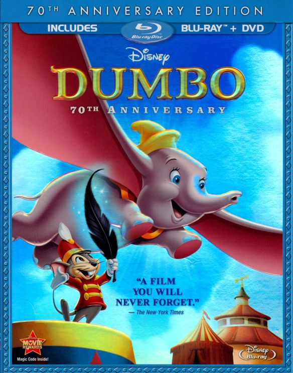Dumbo [70th Anniversary Edition] [2 Discs] [Blu-ray/DVD] [1941]