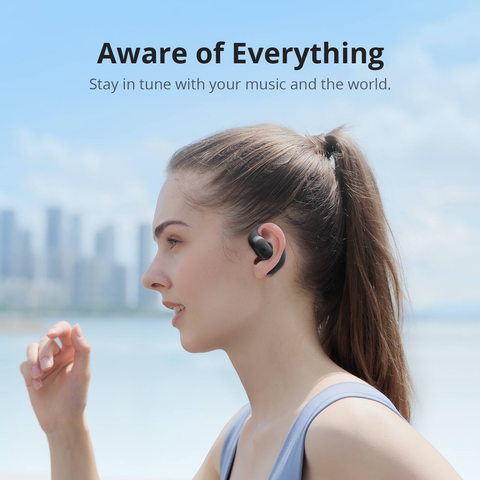 Aware of Everything  
Stay in tune with your music and the world.