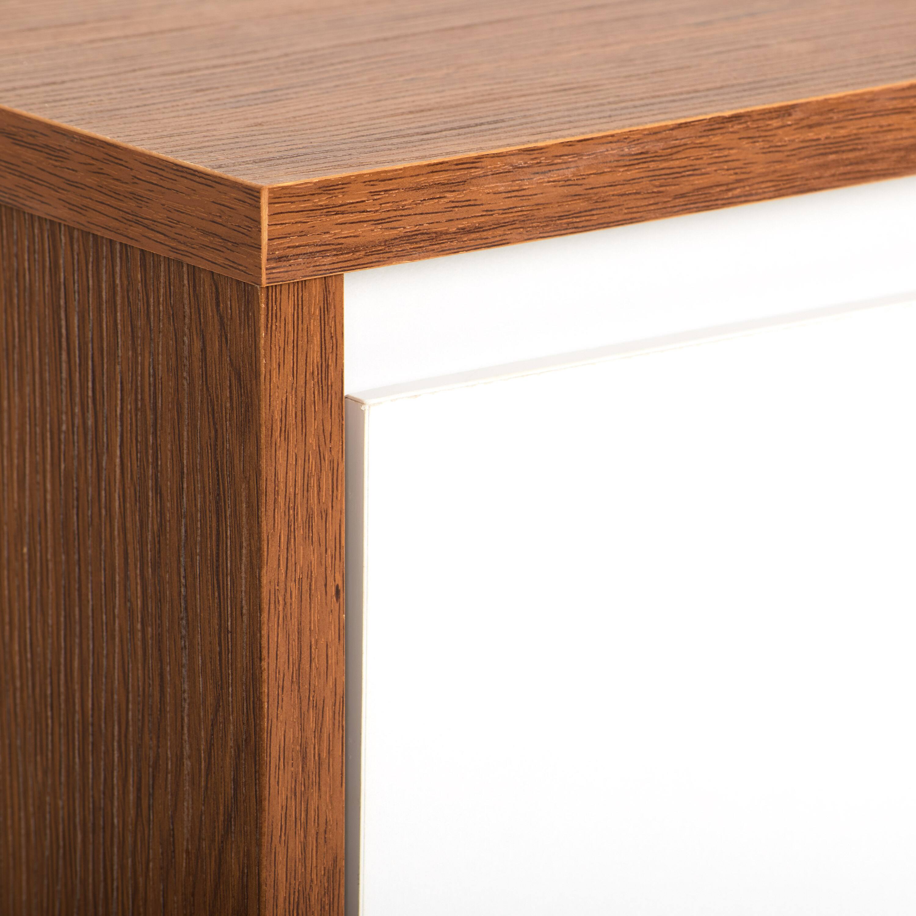 Alt View 12. CorLiving - Fort Worth TV Stand with Cabinets for Most TVs up to 68" - Dark Brown.