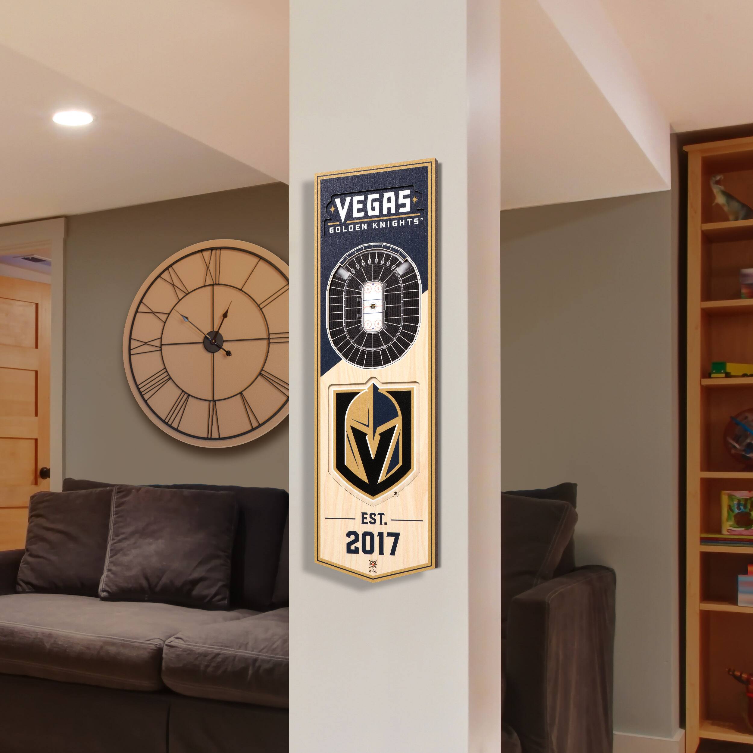 VEGAS KNIGHTS  
GOLDEN KNIGHTS  
EST. 2017