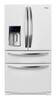 Whirlpool - 26.2 Cu. Ft. 4-Door French Door Refrigerator with Thru-the-Door Ice and Water - White Ice-Front_Standard