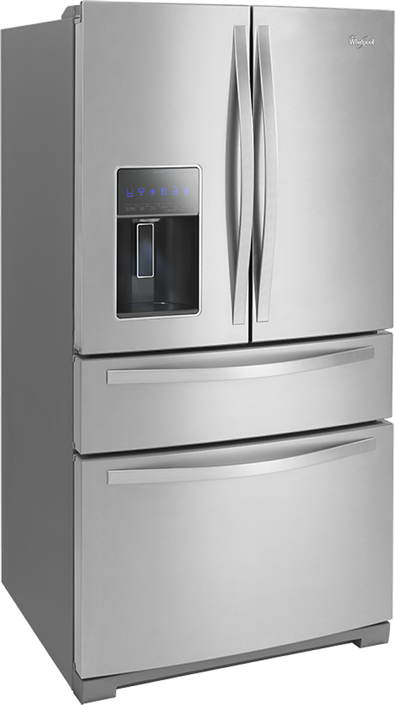 Best Buy: Whirlpool 26.2 Cu. Ft. 4-Door French Door Refrigerator with ...