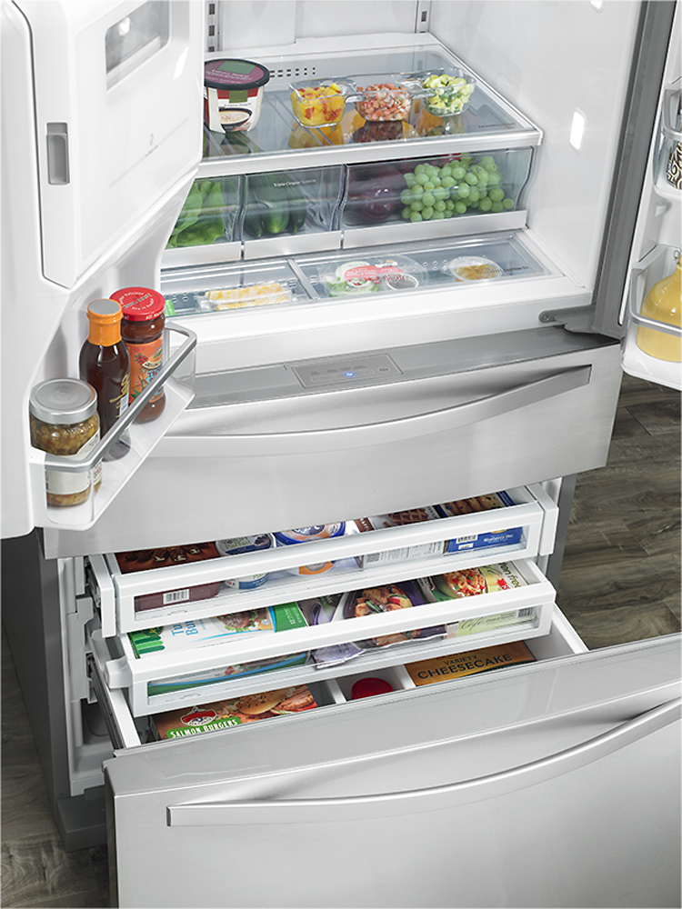 Best Buy: Whirlpool 26.2 Cu. Ft. 4-Door French Door Refrigerator with ...