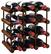 Front Standard. Wine Enthusiast - 12-Bottle Modular Wine Rack - Walnut.