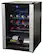 Front. Wine Enthusiast - Evolution Series 20-Bottle Wine Refrigerator - Black.