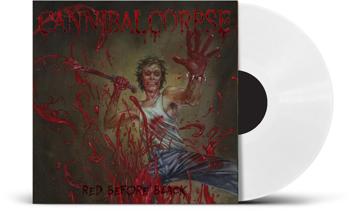 Cannibal Corpse - Red Before Black - UK Exclusive White Vinyl   - VINYL LP price history on PriceWatchPro