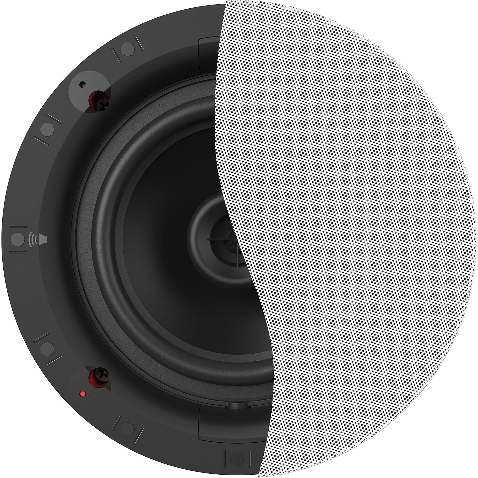 Alt View 12. Klipsch - Klipsch DS-180CDT 8" In-Ceiling Speaker - Black.
