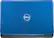 Front Standard. Dell - Inspiron Laptop / Intel® Core™ i3 Processor / 14" Display / 4GB Memory / 640GB Hard Drive - Peacock Blue.