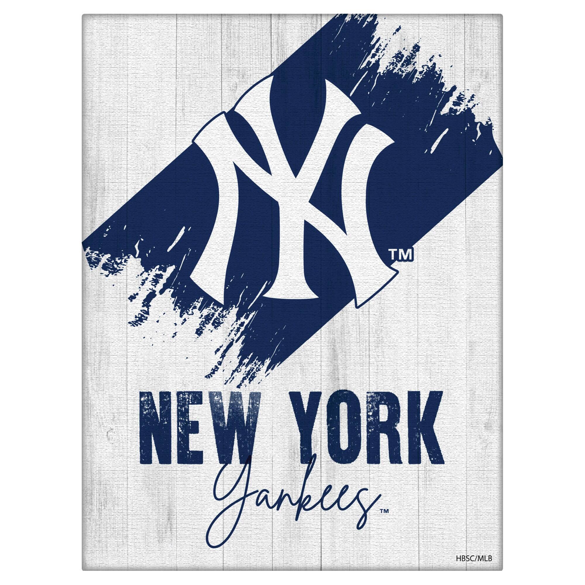 New York Yankees 15" x 20" Team Canvas Wall Art