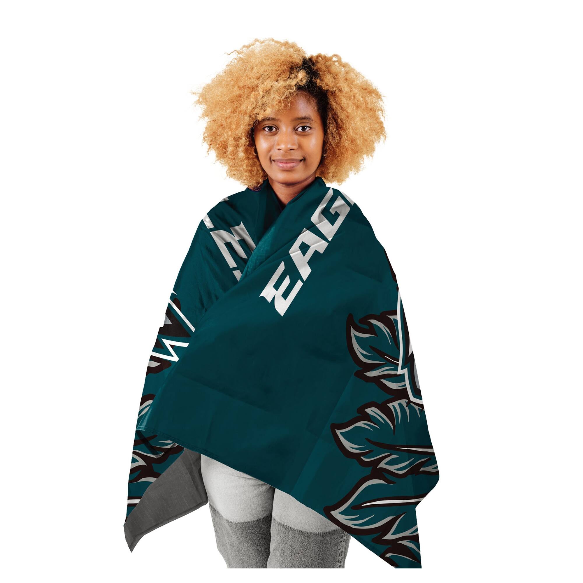 Alt View 2. Pegasus - Philadelphia Eagles 54" x 70" Wearable Hero Cape - Multicolor.