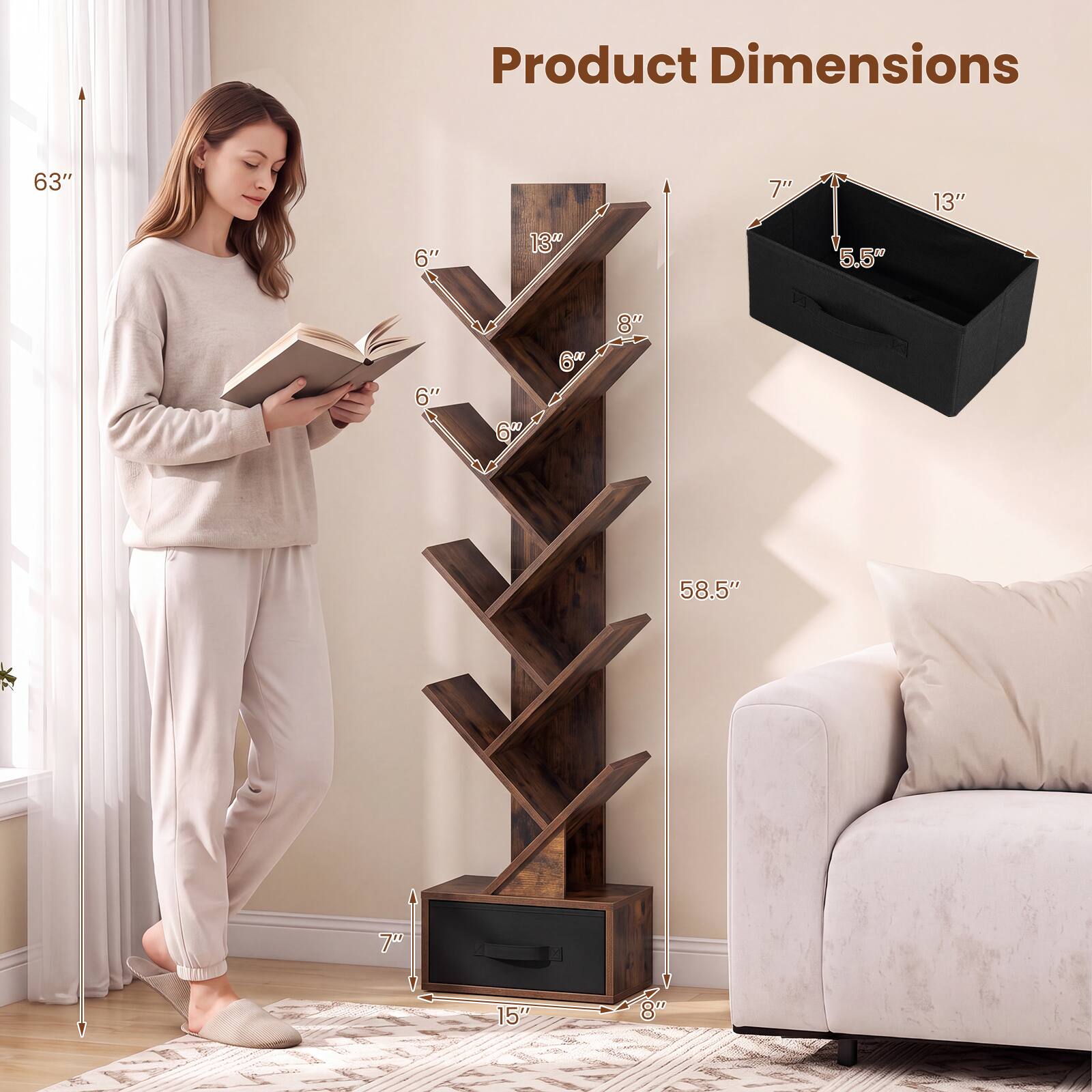 Product Dimensions

63"
6"
13"
7"
5.5"
13"
6"
6"
6"
8"
58.5"
15"