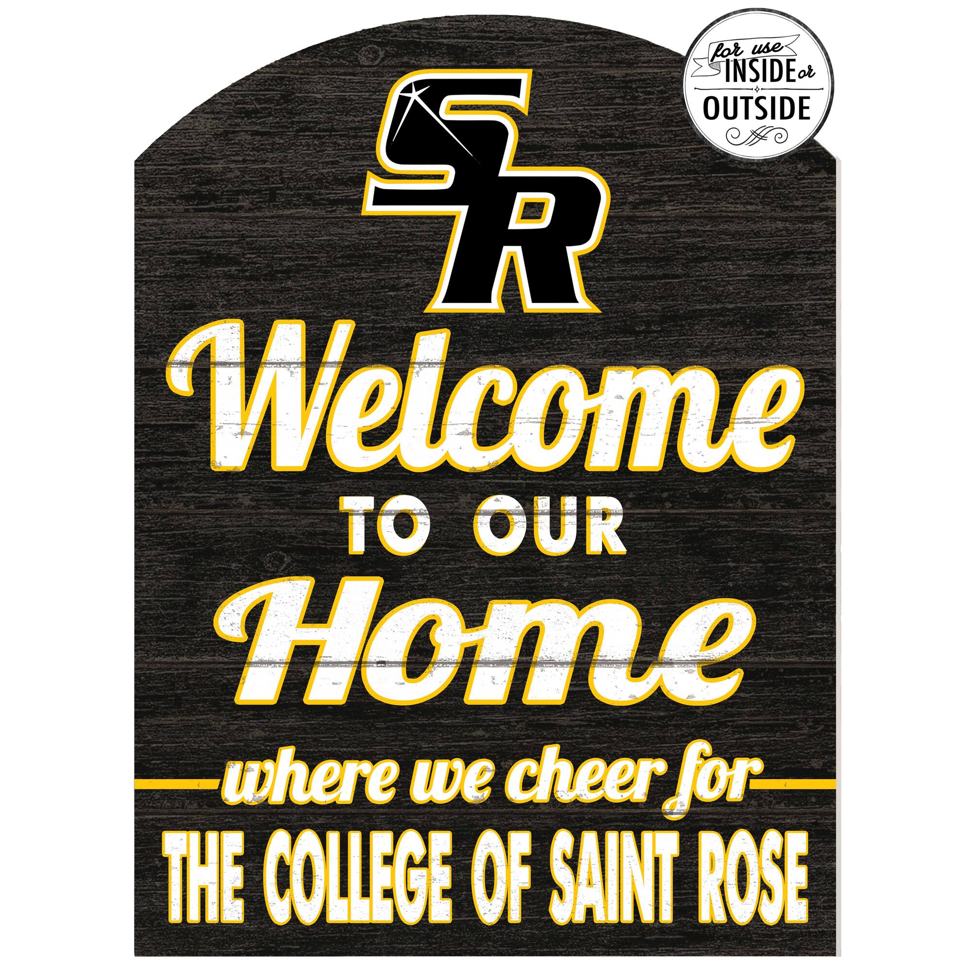 Saint Rose Golden Knights 16'' x 22'' Marquee Sign