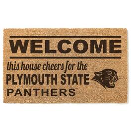 Jardine - Plymouth State Panthers 18" x 30" Welcome Doormat - Brown