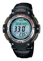 Casio - Men's Digital Compass Twin Sensor Sport Watch - Green - Front_Zoom