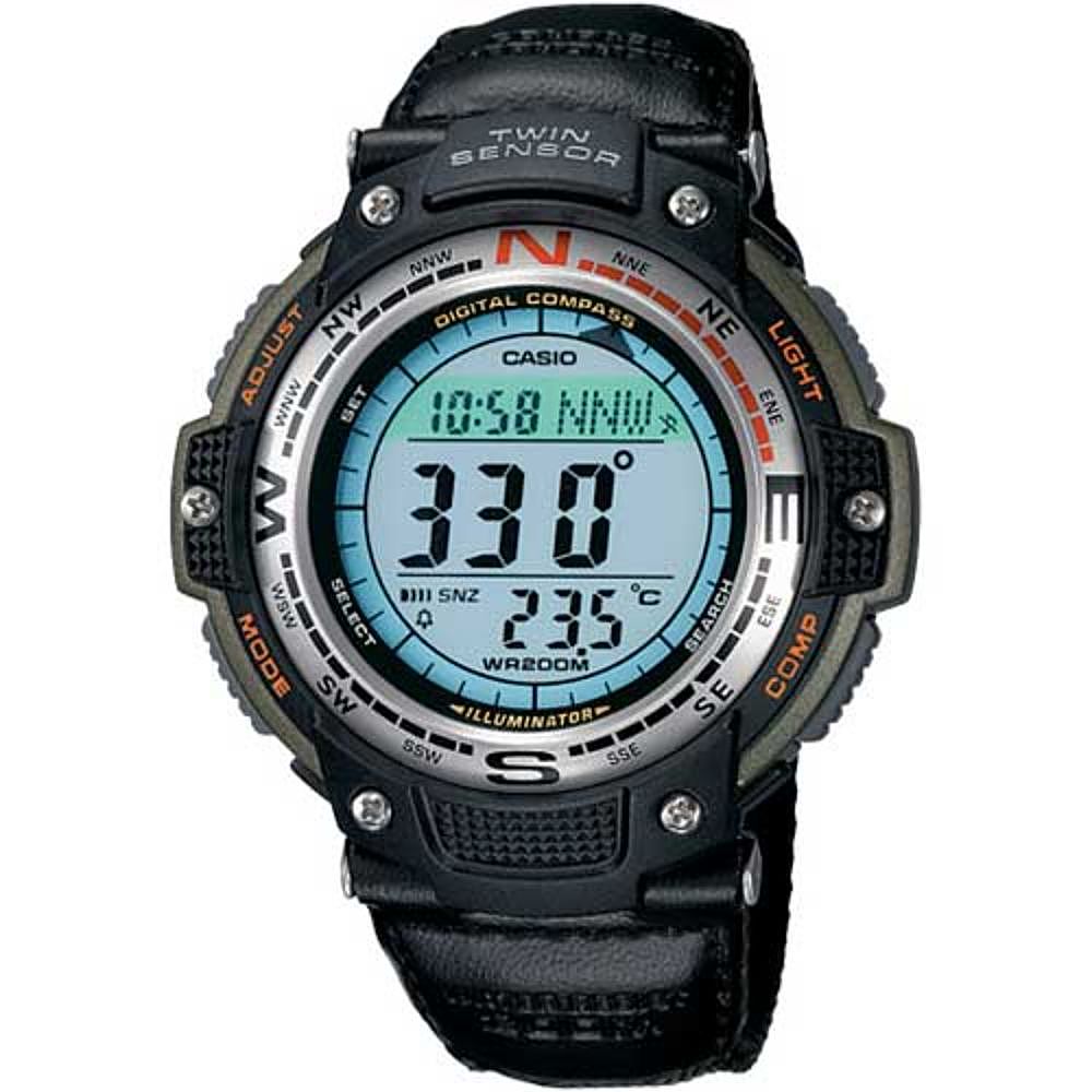 Couscous Memo aankomst Casio Men's Digital Compass Twin Sensor Sport Watch Green SGW100B-3V - Best  Buy